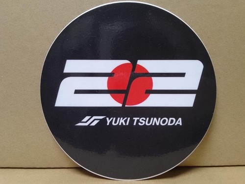 Adesivo yuki tsunoda red - yuki,