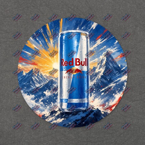 Adesivo red bull originale - red,