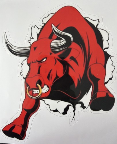 Red bull sticker logo - logo,