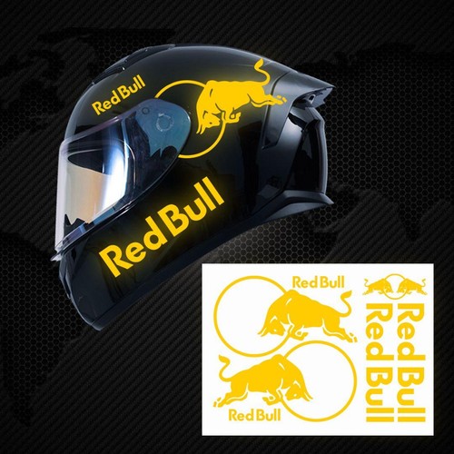 Gold reflective red bull - reflective,