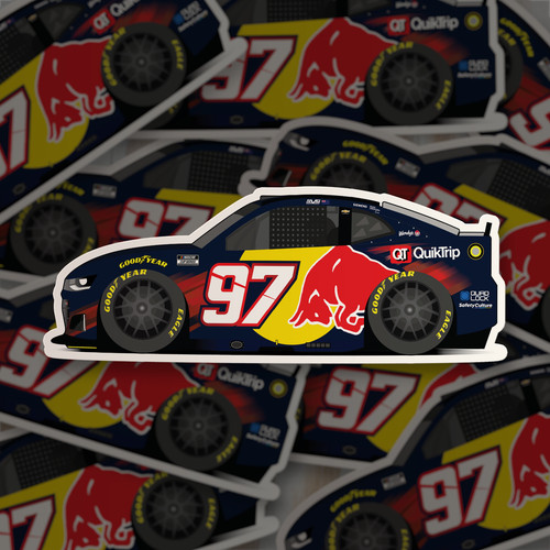Adesivo 2026 nascar - 2026,