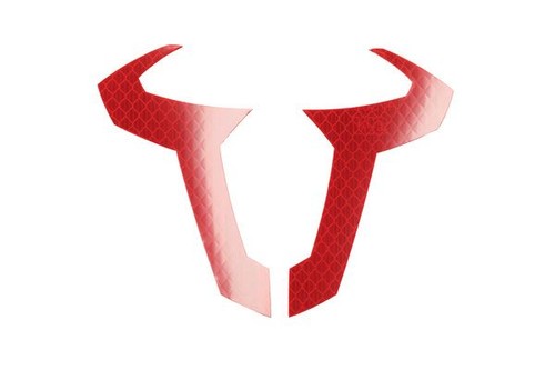 Adesivo motech bull rosso - sw,