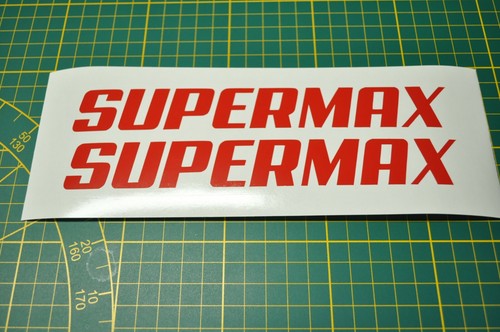 Adesivi rossi decal - adesivi, supermax