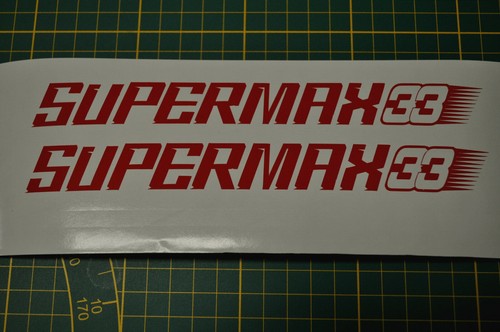 Adesivi rossi decal supermax - rossi,