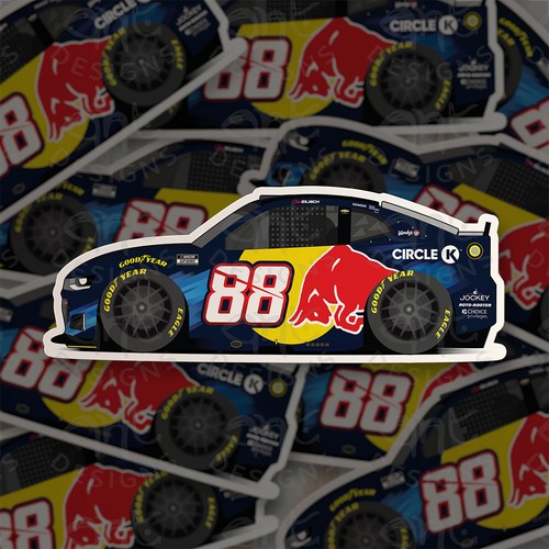 Adesivo 2026 nascar - adesivo,