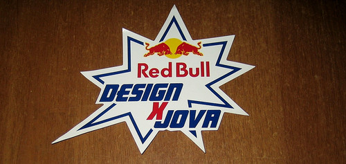 Adesivo red bull design per - red,